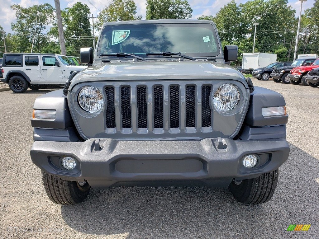 2020 Wrangler Unlimited Sport 4x4 - Sting-Gray / Black photo #2