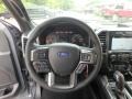 2019 Ford F150 Sport Black/Red Interior Steering Wheel Photo