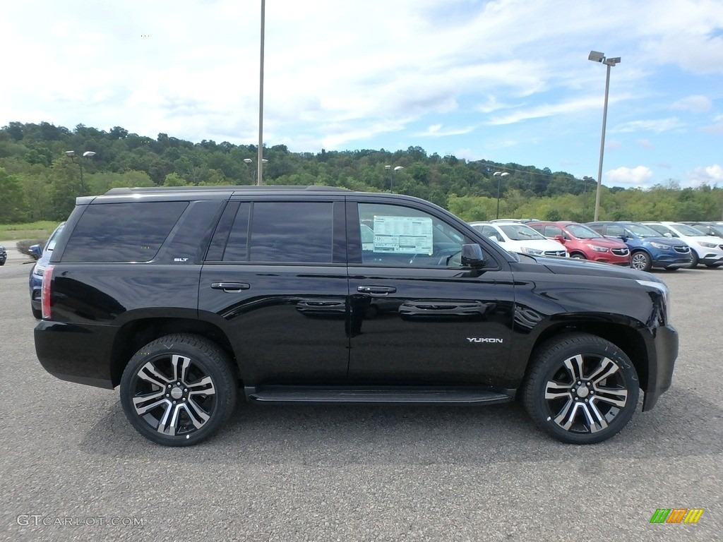Onyx Black 2019 GMC Yukon SLT 4WD Exterior Photo #134881120