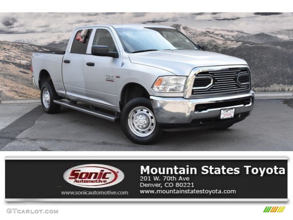 2012 Ram 2500 HD ST Crew Cab 4x4 - Bright Silver Metallic / Dark Slate/Medium Graystone photo #1