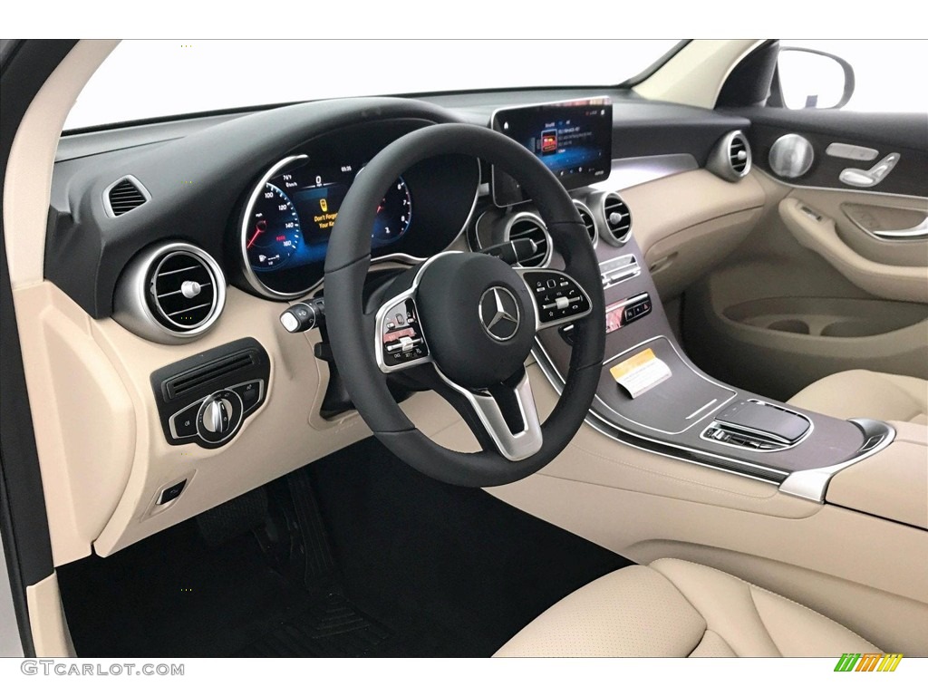 Silk Beige Interior 2020 Mercedes-Benz GLC 300 Photo #134882771