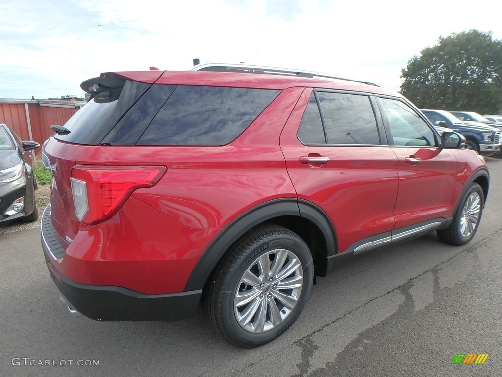 2020 Explorer Limited 4WD - Rapid Red Metallic / Ebony photo #2