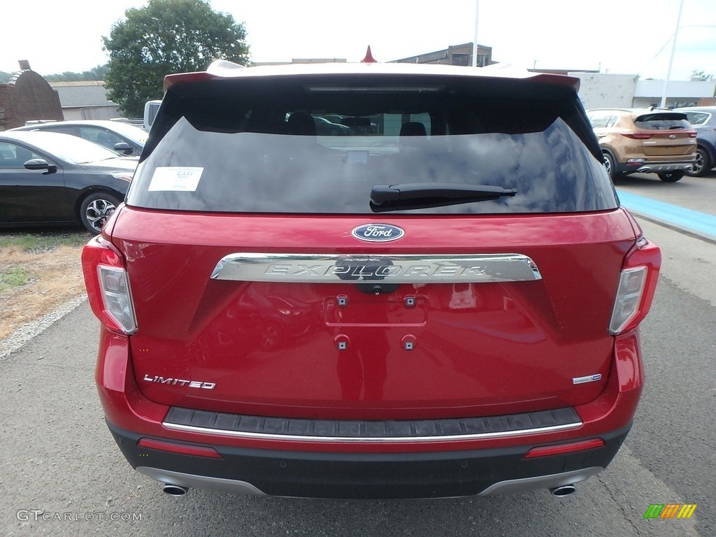 2020 Explorer Limited 4WD - Rapid Red Metallic / Ebony photo #3
