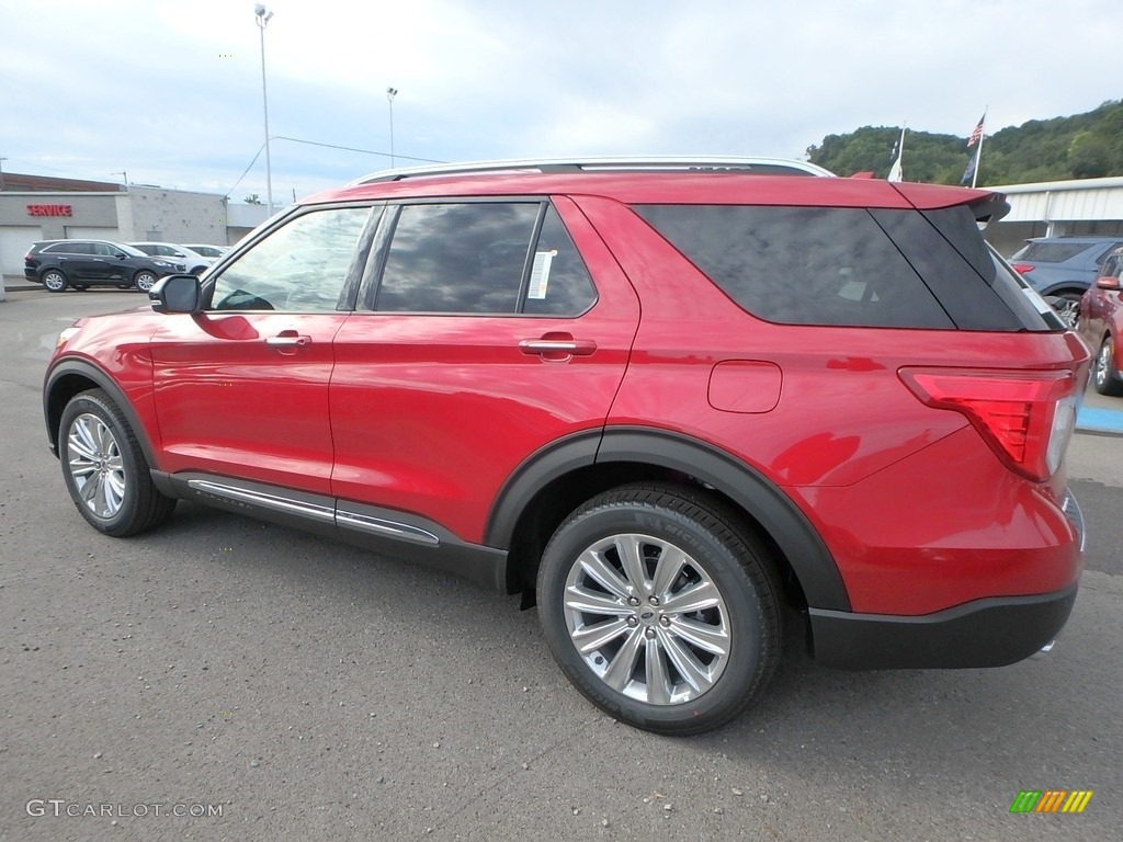 2020 Explorer Limited 4WD - Rapid Red Metallic / Ebony photo #5