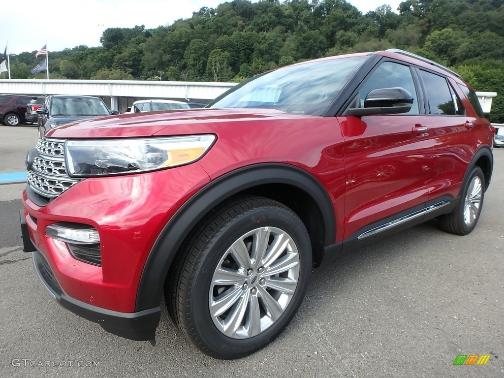 Rapid Red Metallic 2020 Ford Explorer Limited 4WD Exterior Photo #134883005