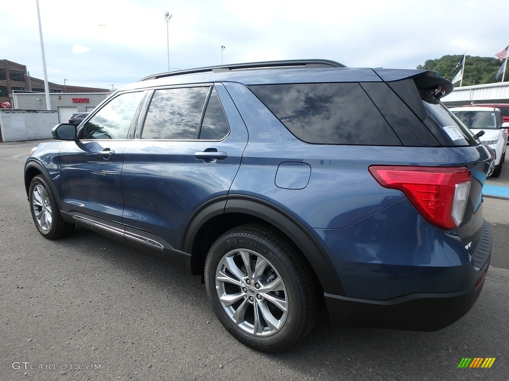 2020 Explorer XLT 4WD - Blue Metallic / Ebony photo #5