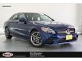 2019 Brilliant Blue Metallic Mercedes-Benz C 300 Sedan  photo #1