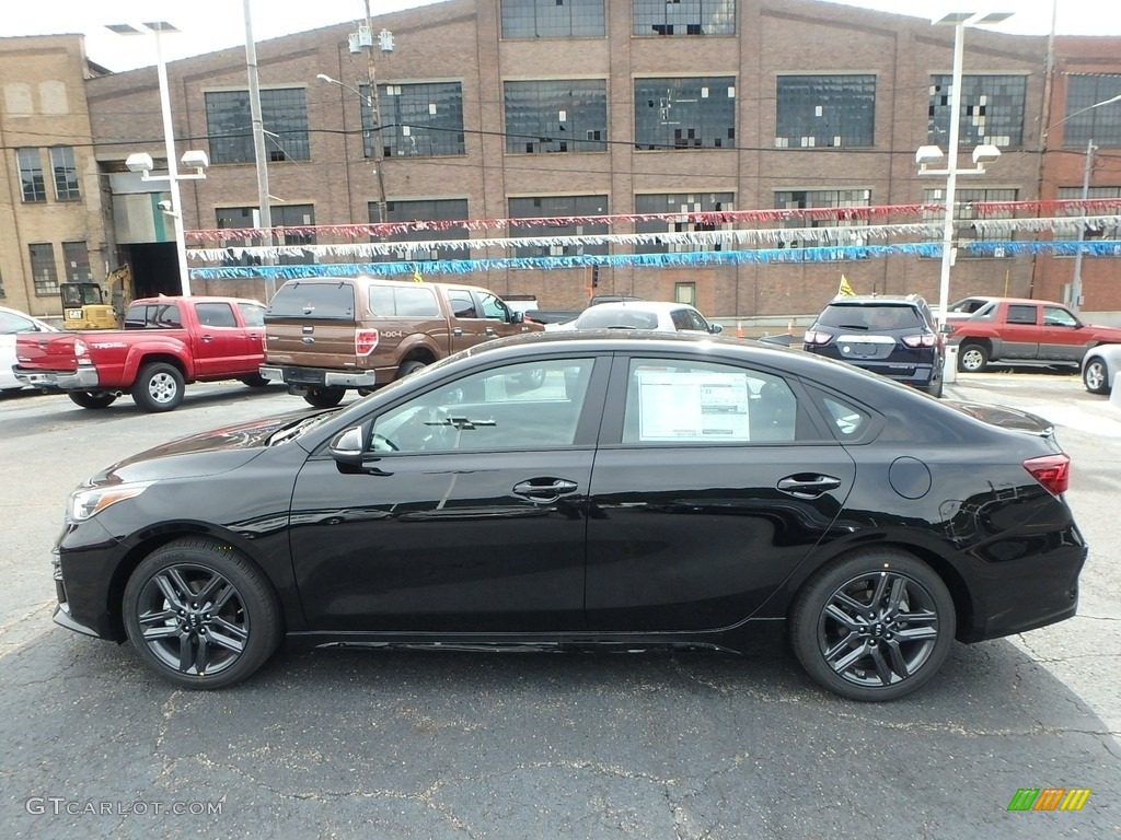 Aurora Black 2020 Kia Forte GT-Line Exterior Photo #134884931
