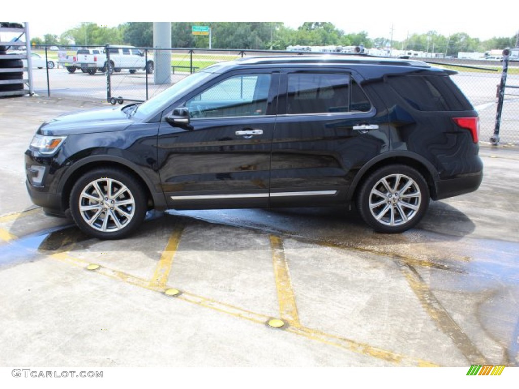 2017 Explorer Limited - Shadow Black / Ebony Black photo #6