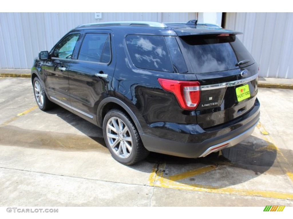 2017 Explorer Limited - Shadow Black / Ebony Black photo #8