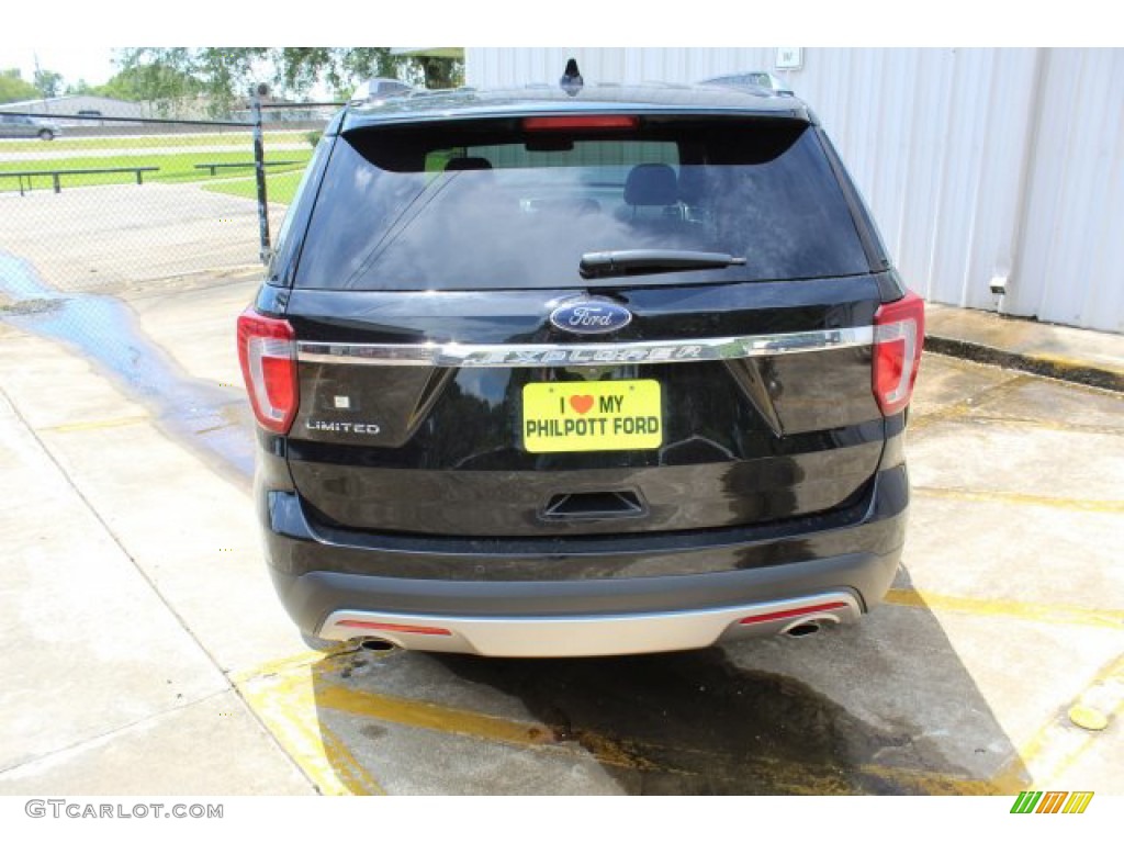 2017 Explorer Limited - Shadow Black / Ebony Black photo #9