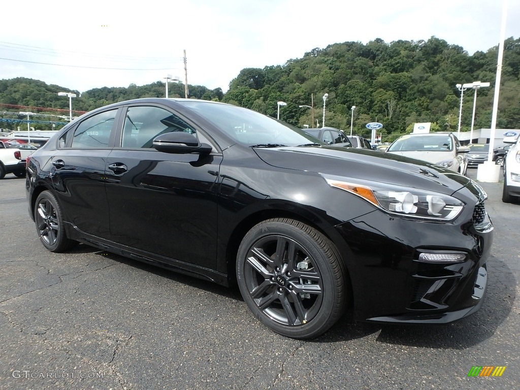 Aurora Black 2020 Kia Forte GT-Line Exterior Photo #134885003