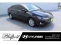 2020 Phantom Black Hyundai Elantra SE  photo #1