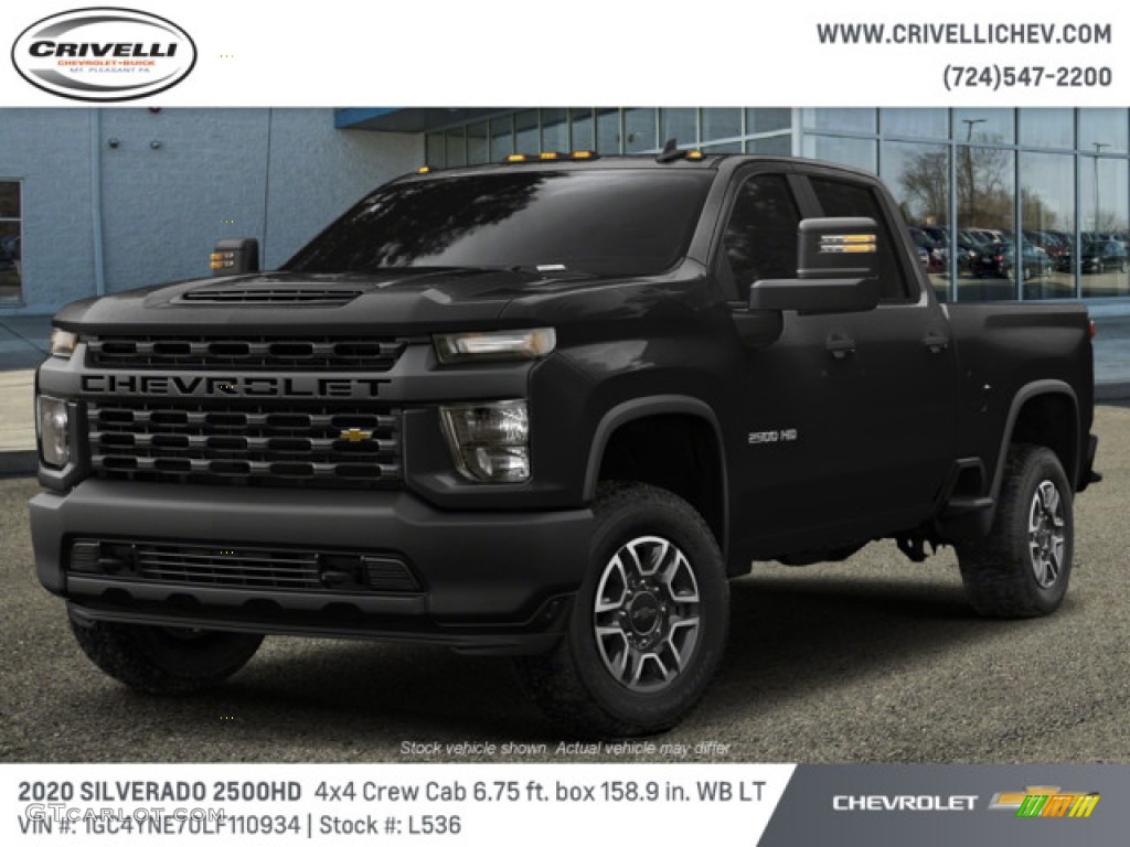 Black Chevrolet Silverado 2500HD