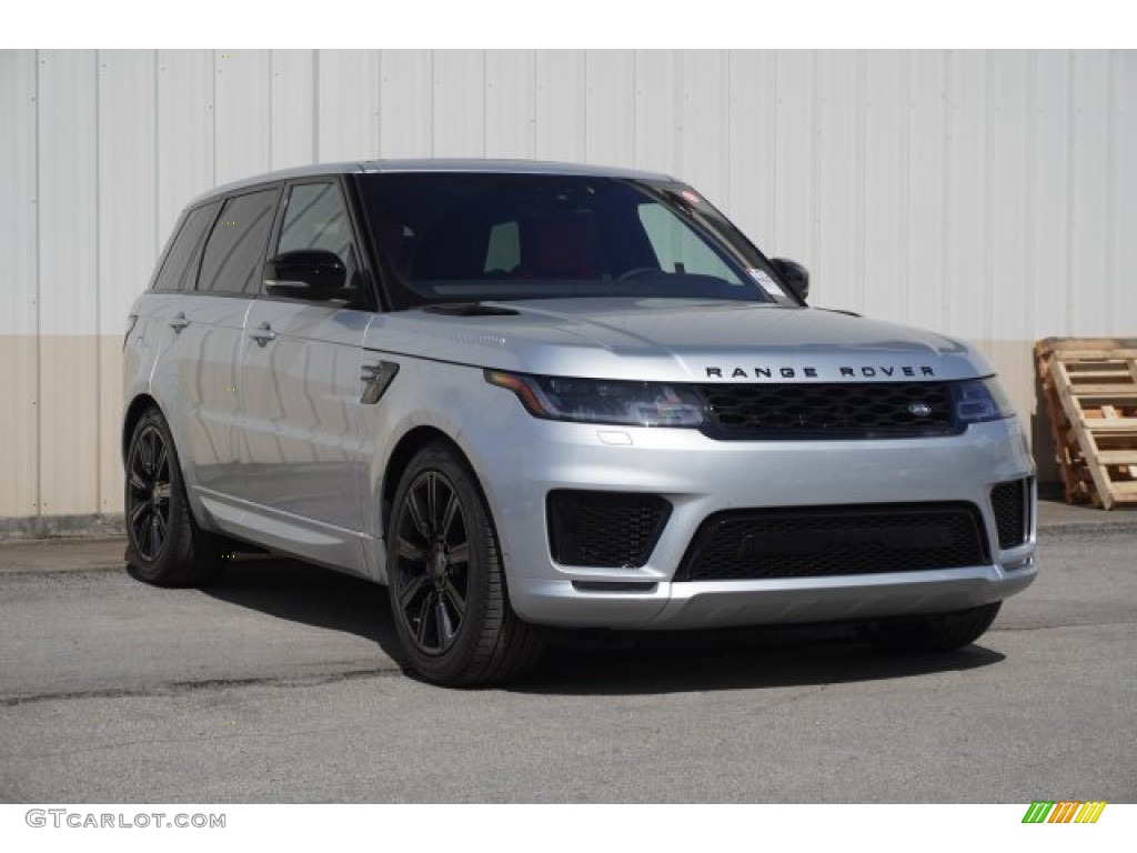 Indus Silver Metallic 2020 Land Rover Range Rover Sport HSE Dynamic Exterior Photo #134898430