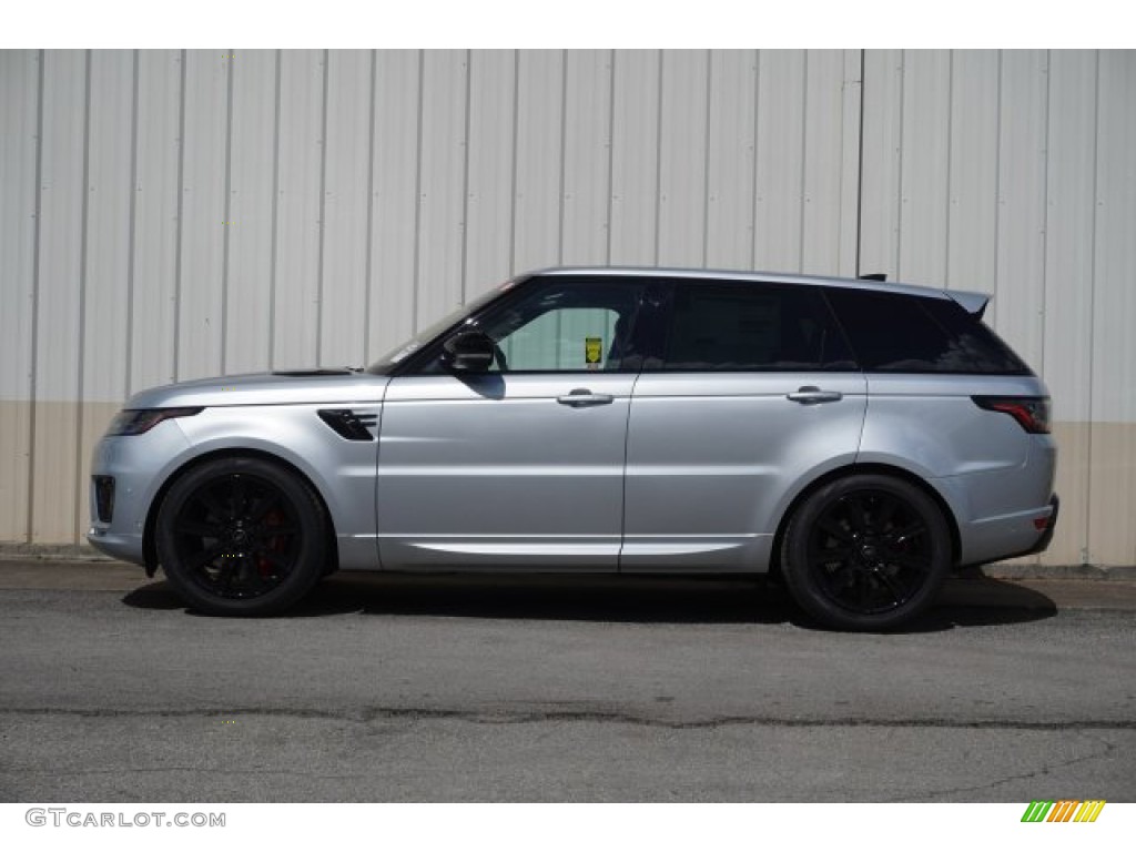 Indus Silver Metallic 2020 Land Rover Range Rover Sport HSE Dynamic Exterior Photo #134898433