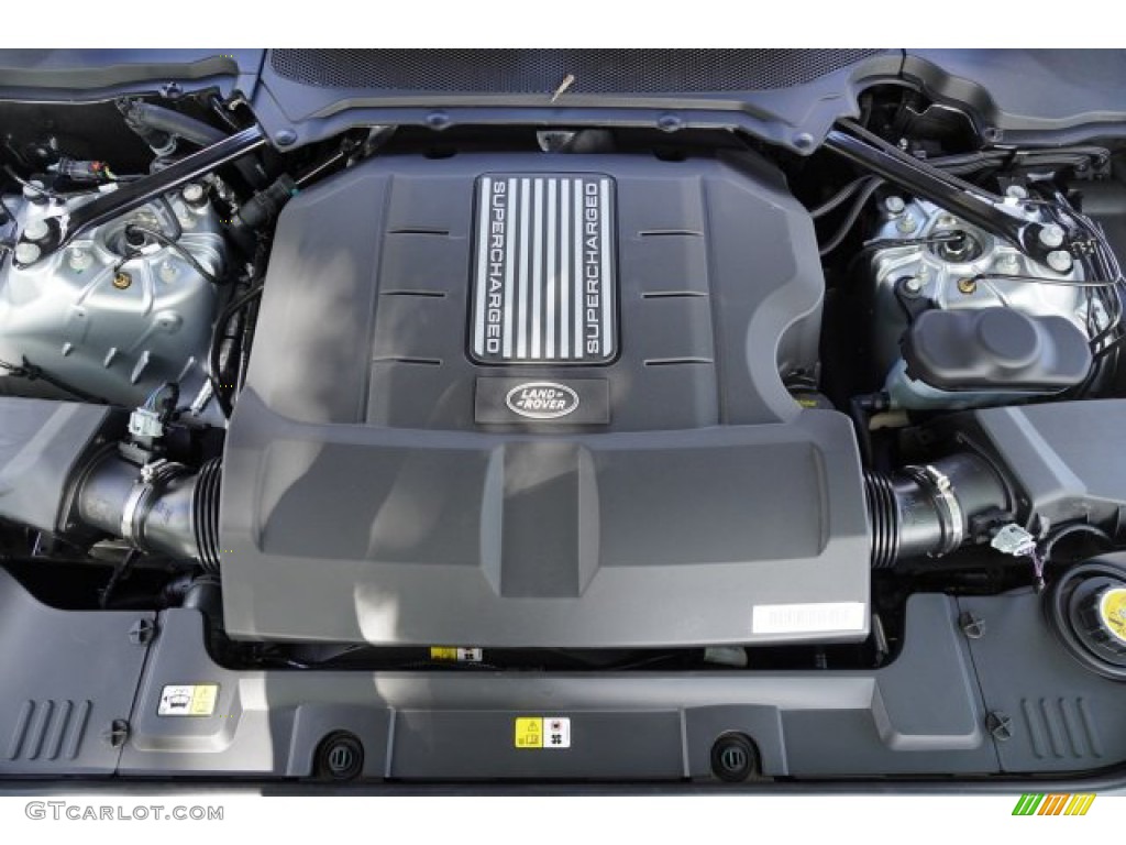 2020 Land Rover Range Rover Sport HSE Dynamic 5.0 Liter Supercharged DOHC 32-Valve VVT V8 Engine Photo #134898526