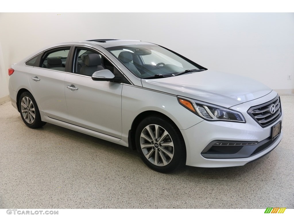 2017 Sonata Limited - Symphony Silver / Gray photo #1