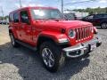 2020 Firecracker Red Jeep Wrangler Unlimited Sahara 4x4  photo #1