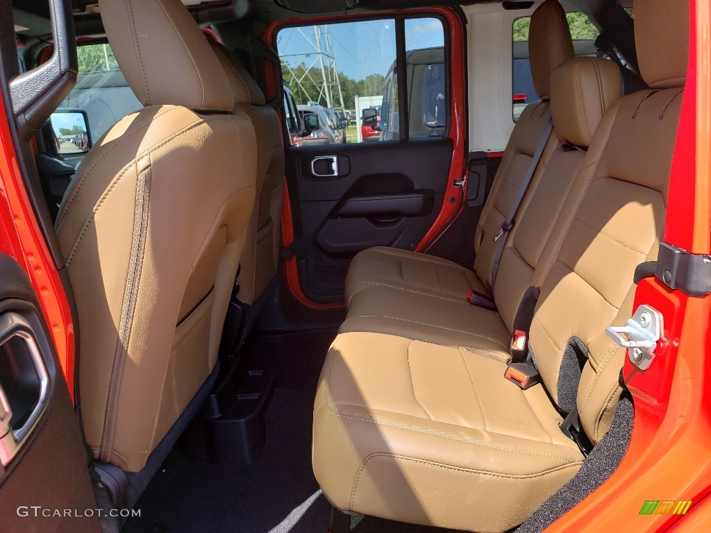 2020 Jeep Wrangler Unlimited Sahara 4x4 Rear Seat Photo #134899294