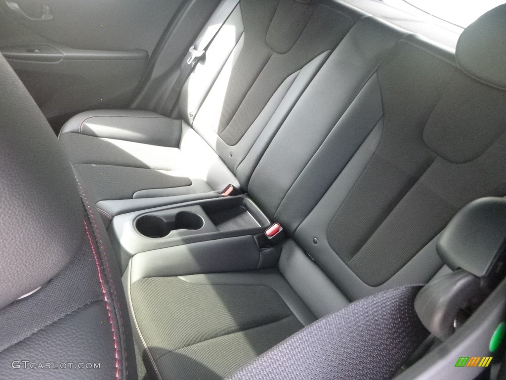 Black Interior 2020 Hyundai Veloster 2.0 Premium Photo #134899377