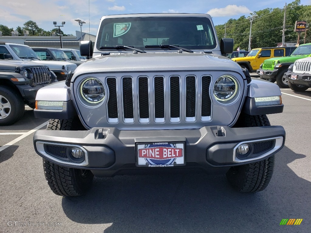 2020 Wrangler Unlimited Sahara 4x4 - Billet Silver Metallic / Black photo #2