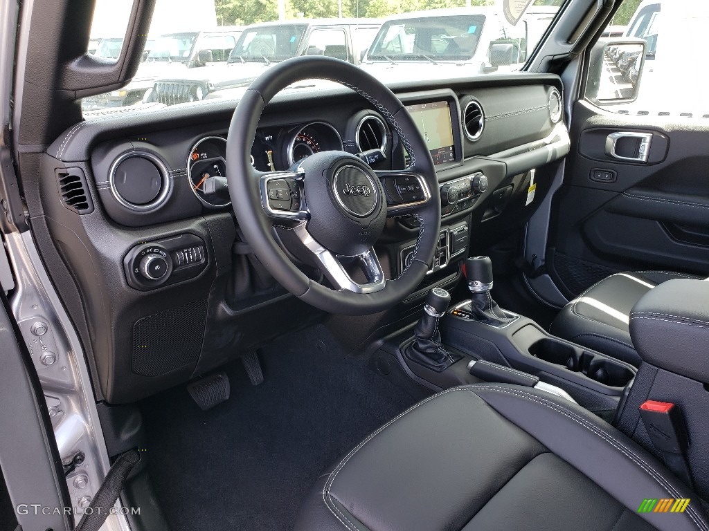 2020 Wrangler Unlimited Sahara 4x4 - Billet Silver Metallic / Black photo #7