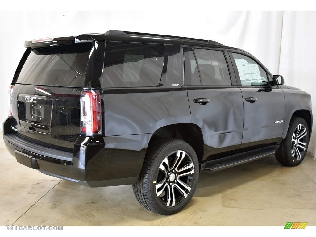 Onyx Black 2020 GMC Yukon SLT 4WD Exterior Photo #134899819