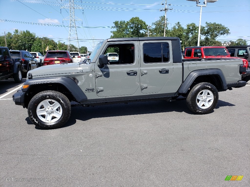 Sting-Gray 2020 Jeep Gladiator Sport 4x4 Exterior Photo #134900006