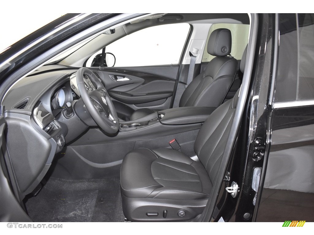 Ebony Interior 2020 Buick Envision Essence AWD Photo #134900266
