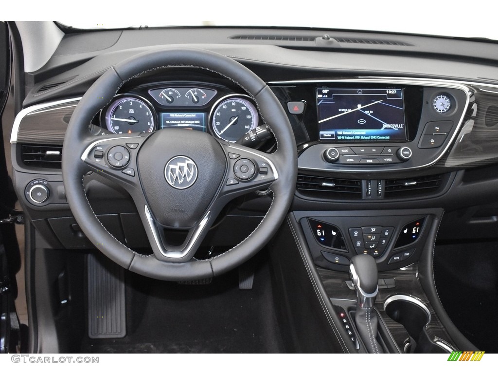 2020 Buick Envision Essence AWD Ebony Dashboard Photo #134900308
