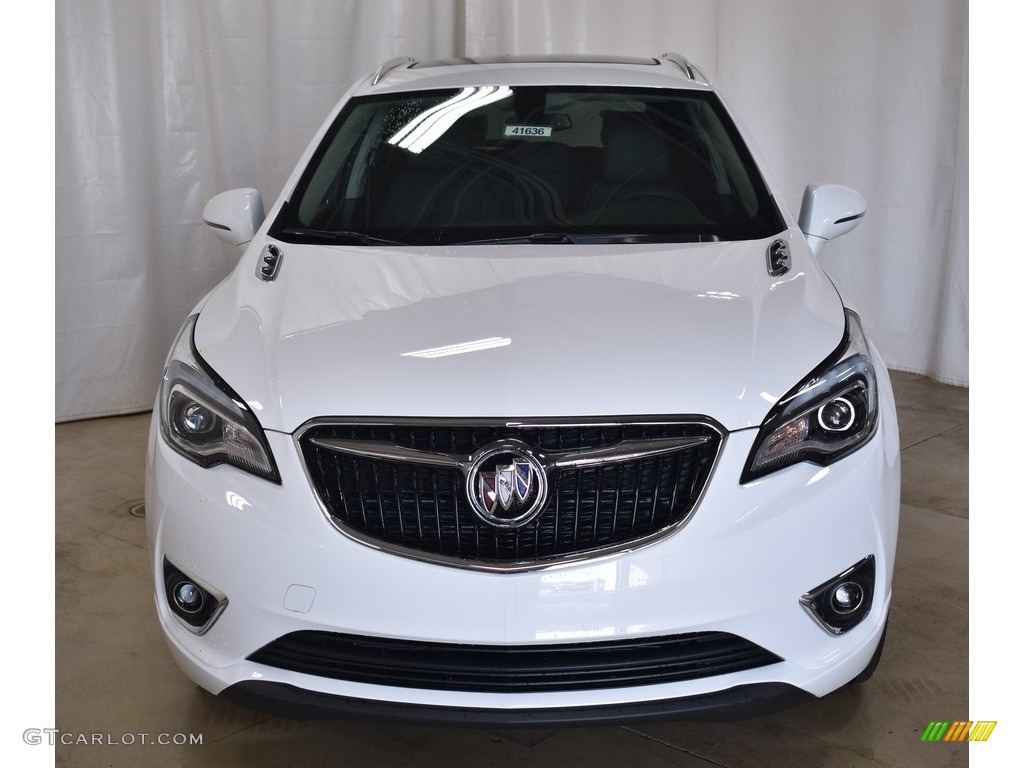 Summit White 2020 Buick Envision Essence AWD Exterior Photo #134900377
