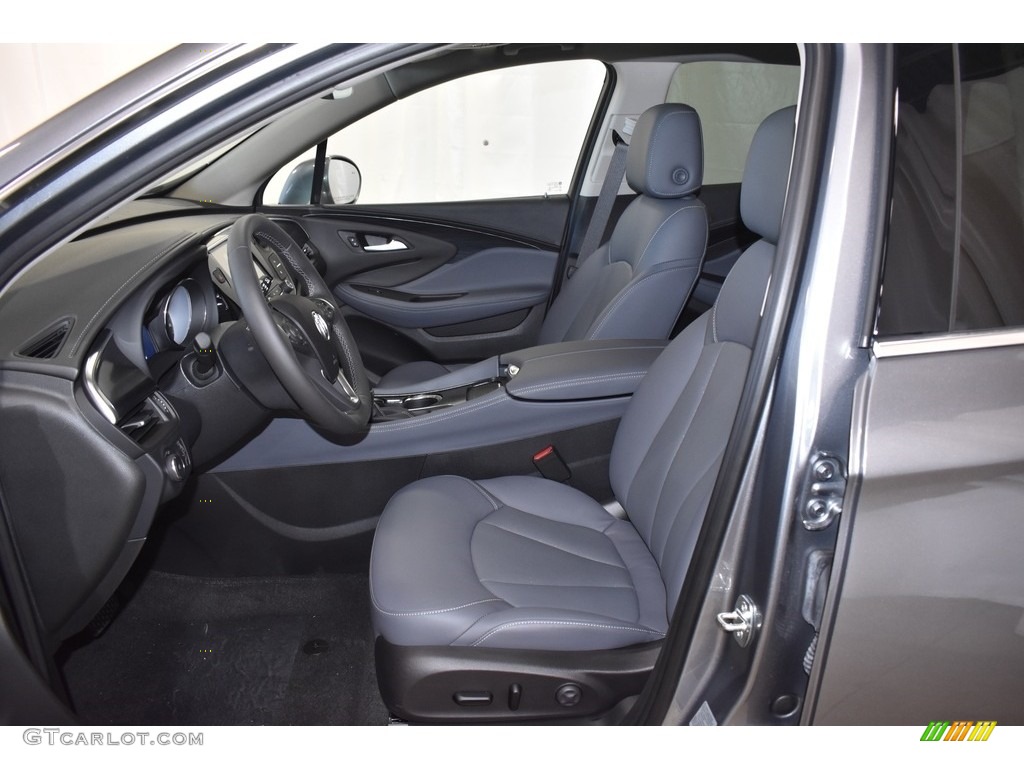 Dark Galvanized Interior 2020 Buick Envision Essence AWD Photo #134900890