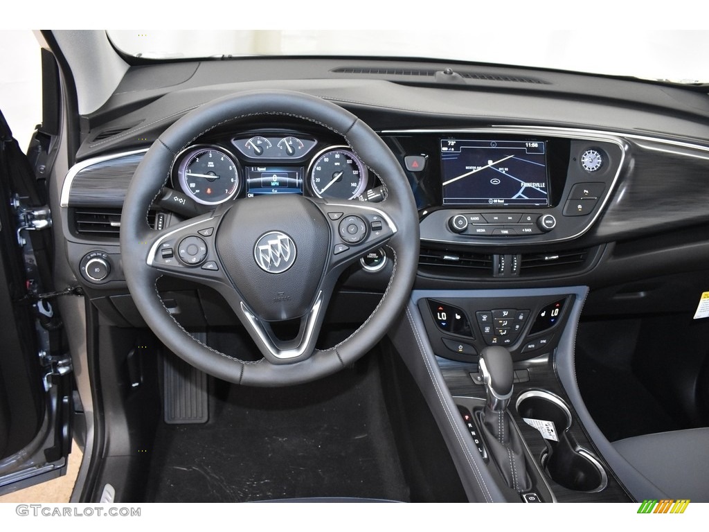 2020 Buick Envision Essence AWD Dark Galvanized Dashboard Photo #134900929