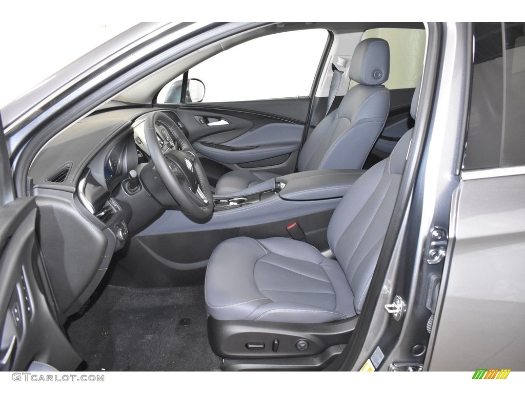 Dark Galvanized Interior 2020 Buick Envision Premium AWD Photo #134901070