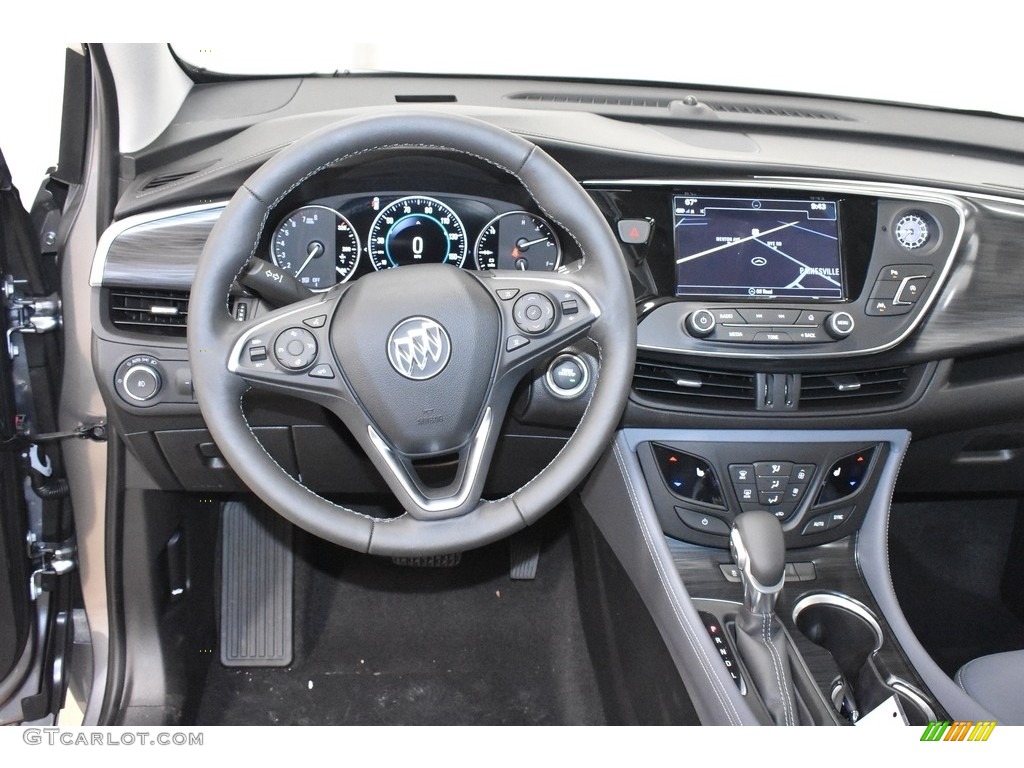 2020 Buick Envision Premium AWD Dark Galvanized Dashboard Photo #134901109