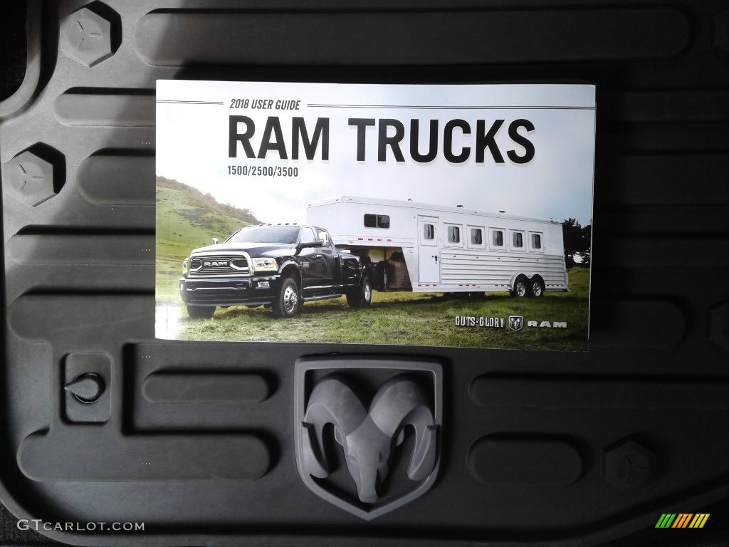 2018 1500 Laramie Crew Cab 4x4 - Brilliant Black Crystal Pearl / Black photo #38