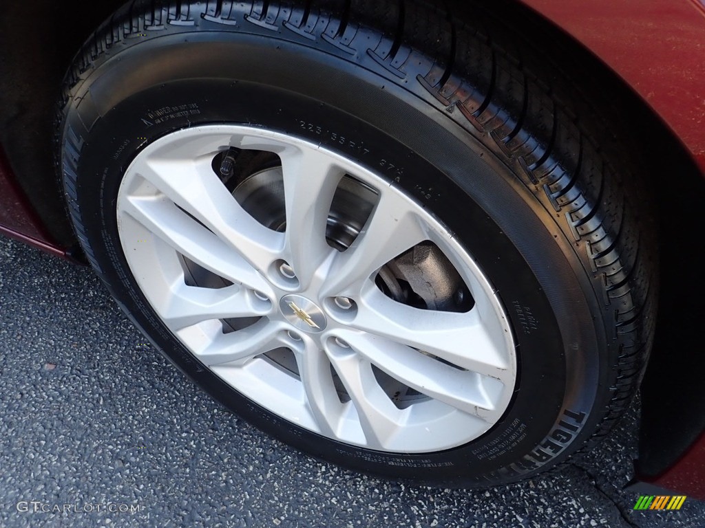 2016 Malibu LT - Butte Red Metallic / Jet Black photo #13