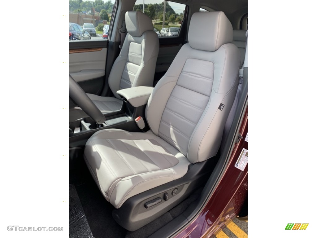 2019 CR-V EX-L AWD - Basque Red Pearl II / Gray photo #14