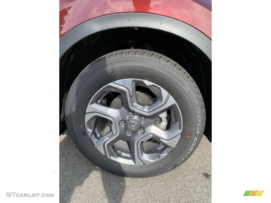 2019 CR-V EX-L AWD - Basque Red Pearl II / Gray photo #31
