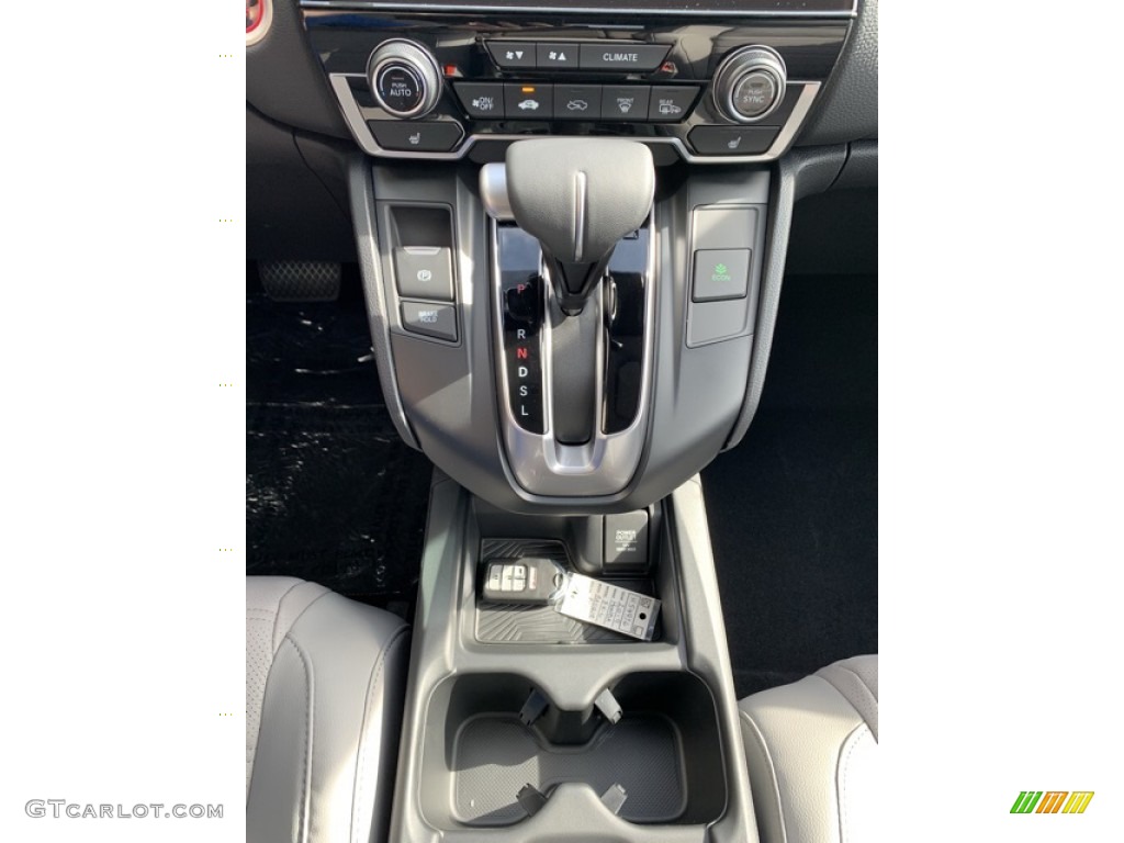 2019 CR-V EX-L AWD - Basque Red Pearl II / Gray photo #35