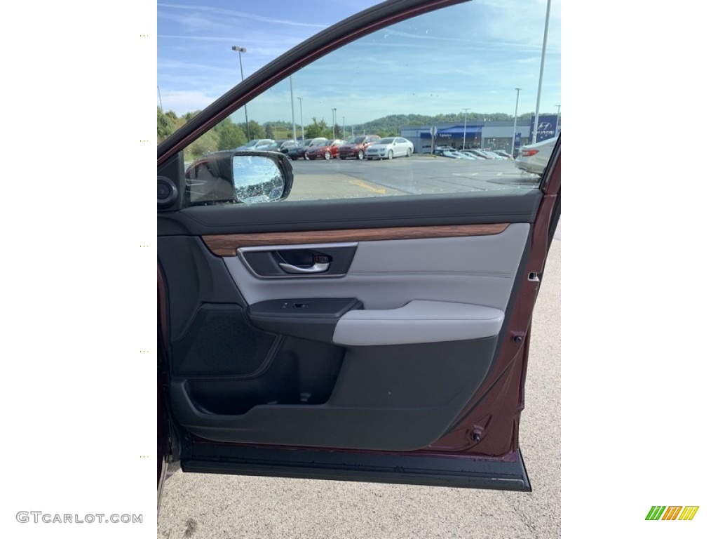 2019 CR-V EX-L AWD - Basque Red Pearl II / Gray photo #27