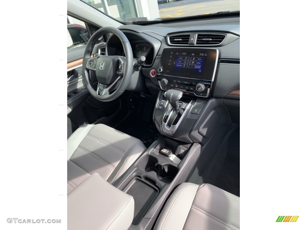 2019 CR-V EX-L AWD - Basque Red Pearl II / Gray photo #29