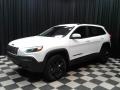 2020 Bright White Jeep Cherokee Upland 4x4  photo #2