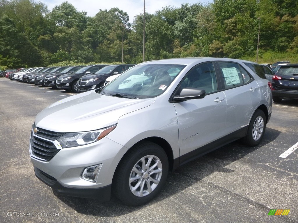 2020 Equinox LS - Silver Ice Metallic / Ash Gray photo #1