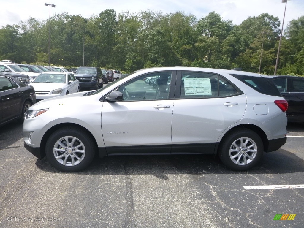 Silver Ice Metallic 2020 Chevrolet Equinox LS Exterior Photo #134904355