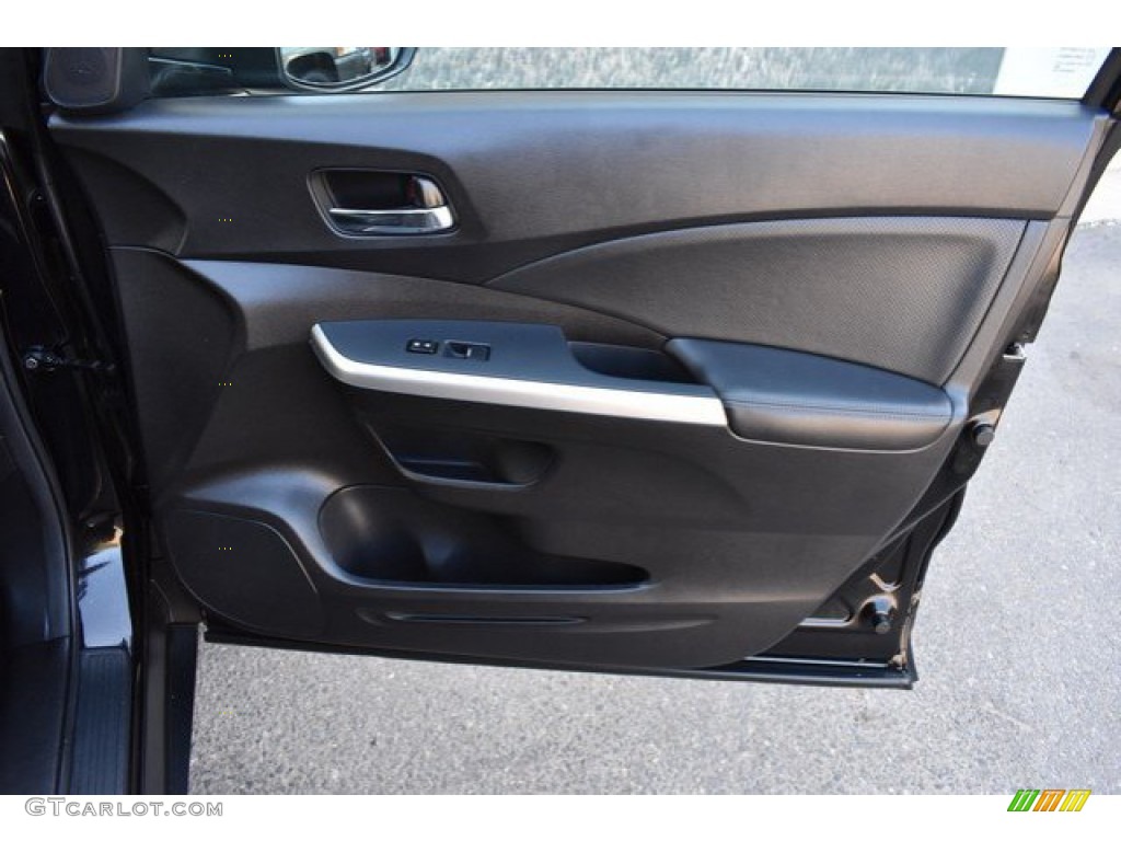 2016 CR-V Touring - Crystal Black Pearl / Black photo #26