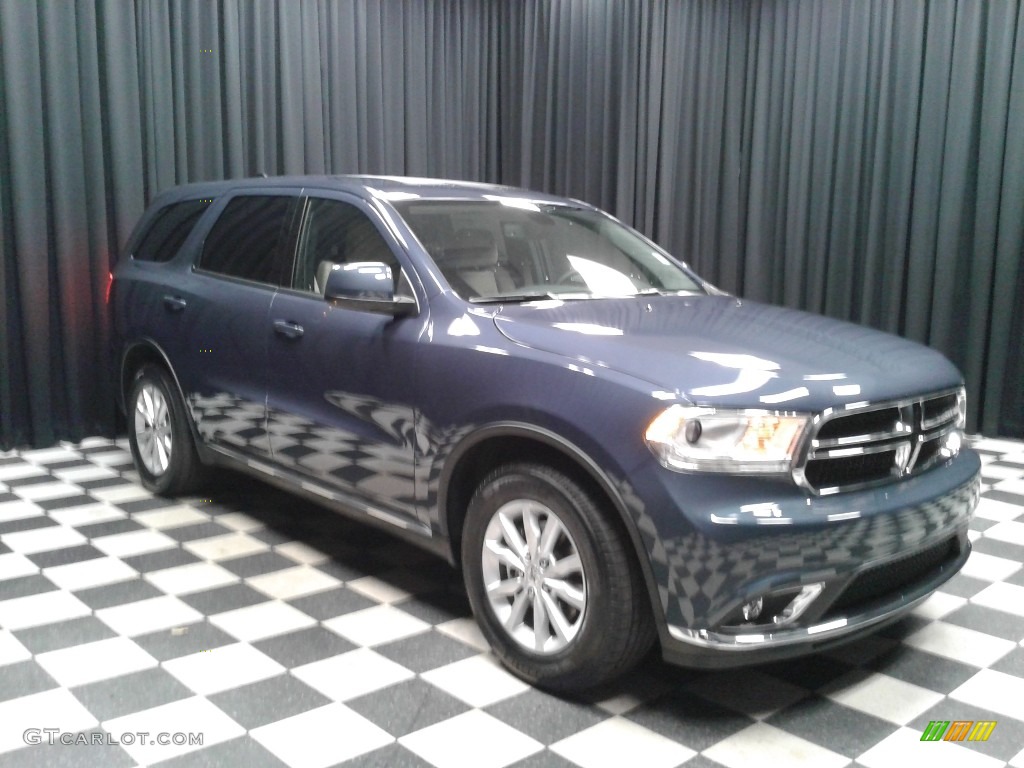 Reactor Blue Pearl 2020 Dodge Durango SXT Exterior Photo #134905366
