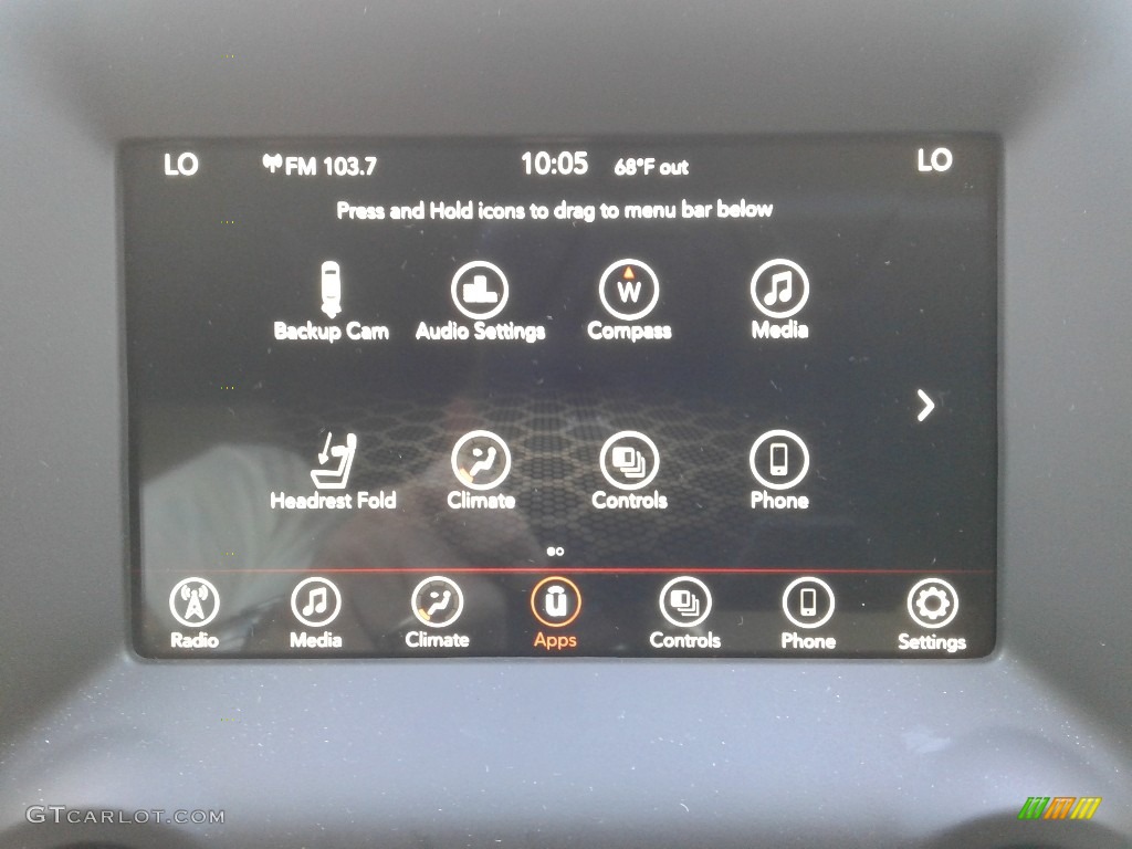 2020 Dodge Durango SXT Controls Photo #134906053