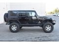 2010 Black Jeep Wrangler Unlimited Rubicon 4x4  photo #7